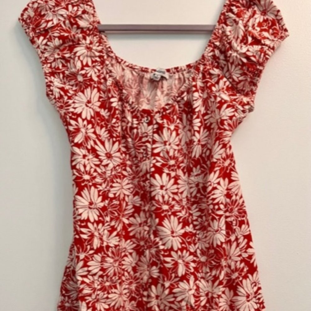 Madewell Margie Mini Dress in Abstract Flora